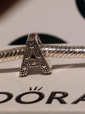Pandora charm A new, silver with hearts