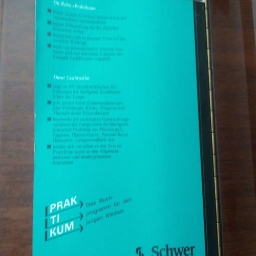 Pneumonologie medical book like new, in German