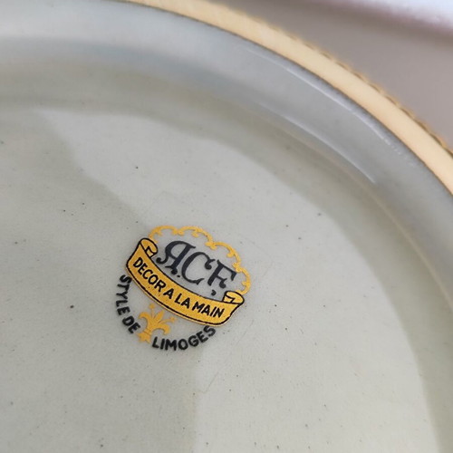 ACF Style de Limoges Porcelain Decorative Container used, vintage