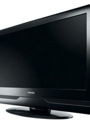 Toshiba 26AV500P TV used with decoder and wall mount