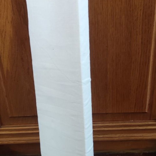 Semi-cylindrical pillow new 65x6 cm for physiotherapy and massage