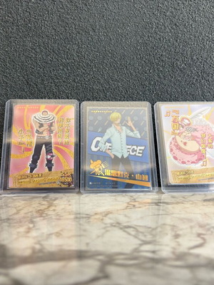 Katakuri-Sanji-Big Mom One Piece TCG Cake Island Collection 3 rare cards new