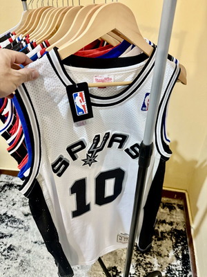 San Antonio Spurs Dennis Rodman Jersey 10 καινούργιο επίσημο αντίγραφο