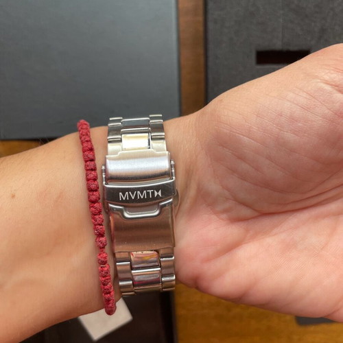 MVMT women's watch silver with gold details like new