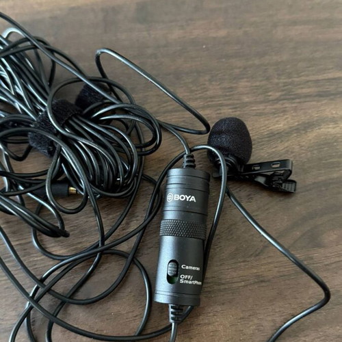 Zoom H1n and Boya BY-M1 lavalier microphone kit like new
