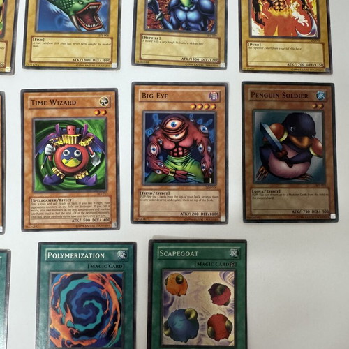 Yu-Gi-Oh! TCG 1996 Konami Joey SDJ 14 Cards Lot used condition