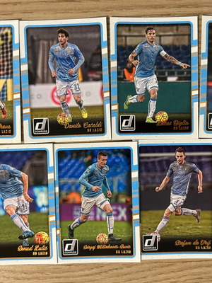 Κάρτες Lazio Panini Donruss 2016/17 πακέτο καινούργιο 7 τεμάχια