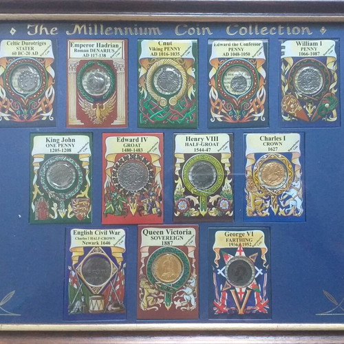 British coins Milenium collection like new