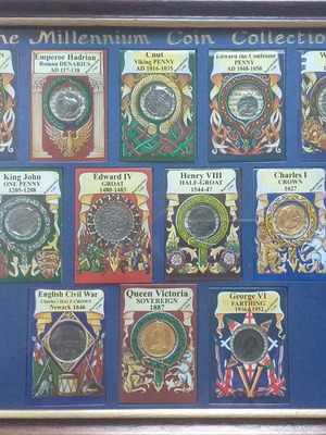 British coins Milenium collection like new