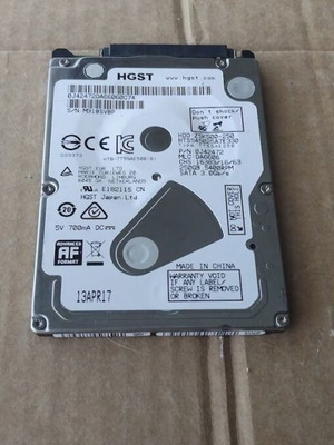 Laptop HGST HTS545025A7E330 250GB SATA hard drive like new