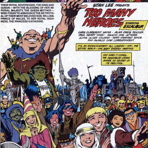 Excalibur #14 like new, Marvel Comics English