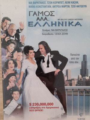 Nia Vardalos 2 DVD My Big Fat Greek Wedding and My Life in Ruins used
