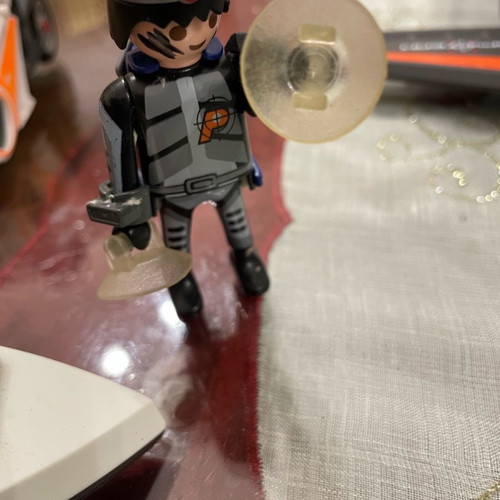 Playmobil Top Agents collection used with vehicles and figures