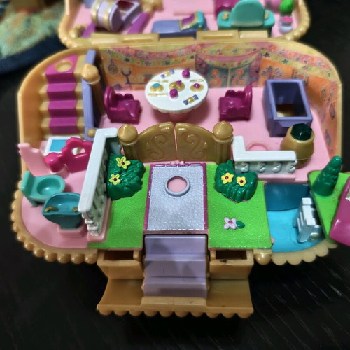 Polly Pocket Jewel Secrets used rare set without figures