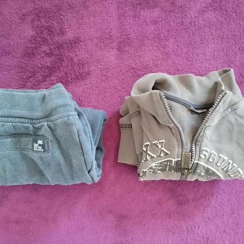 Boys' clothing set 5-6 years used, jacket and tracksuit