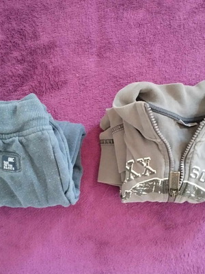 Boys' clothing set 5-6 years used, jacket and tracksuit