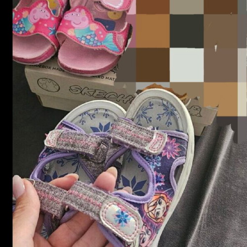 Children's shoes used, size 28, set of 2