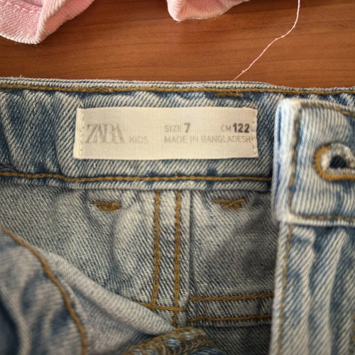 Zara denim shorts for girls 7-9 years with two Shein cotton shorts