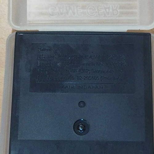 Sega Game Gear Defenders of Oasis RPG game like new