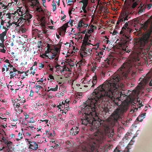 Twenty 29 Strapless Maxi Dress Mandala Summer Rayon S like new
