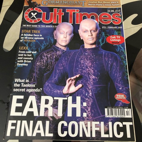 Cult Times 53 magazine used, Star Trek Voyager, Earth Final Conflict