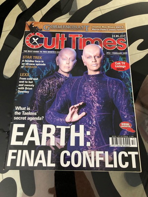 Cult Times 53 magazine used, Star Trek Voyager, Earth Final Conflict
