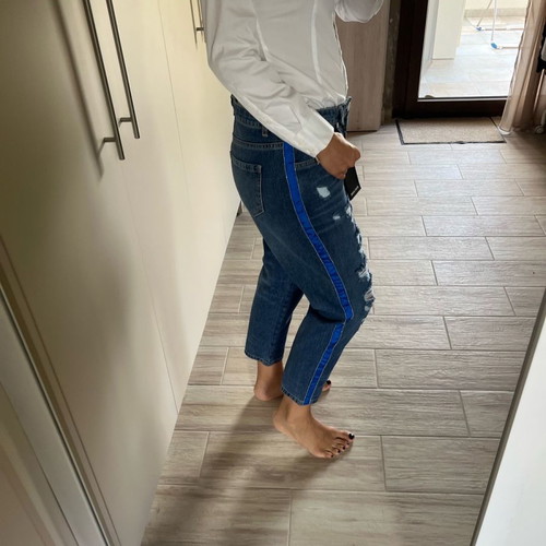 Sogo jeans new blue with stripe available in all sizes
