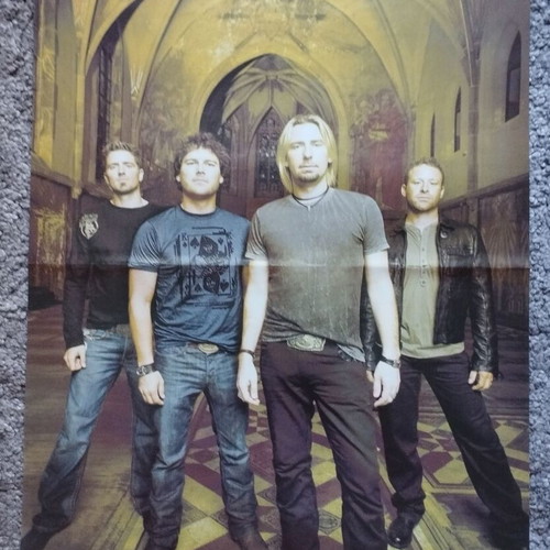 Rock Hard AC/DC Nickelback poster