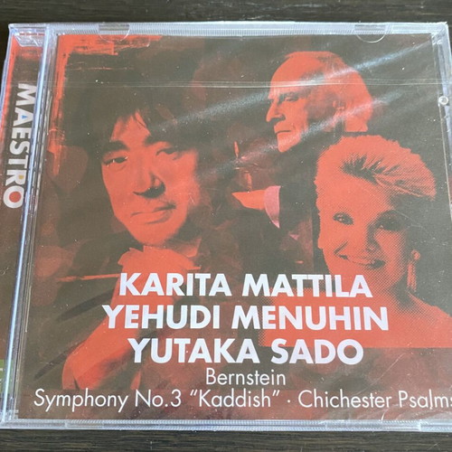 Leonard Bernstein Symphony No.3 "Kaddish" CD new, classical