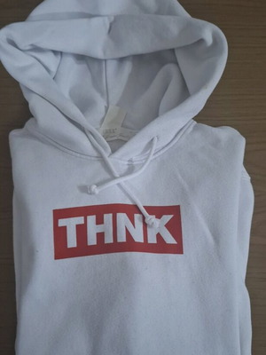 H&M men's sweatshirt used, white, size M