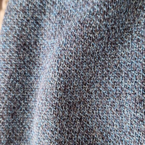 Blue wool mini skirt like new