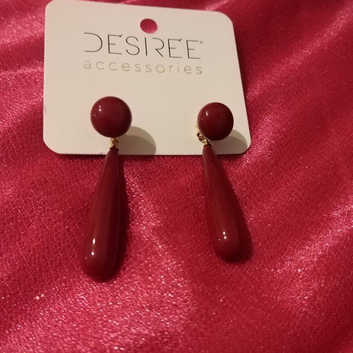 Earrings Désirée two pairs, stainless steel, new