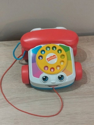 Fisher Price Συρόμενο Τηλέφωνο σαν καινούργιο