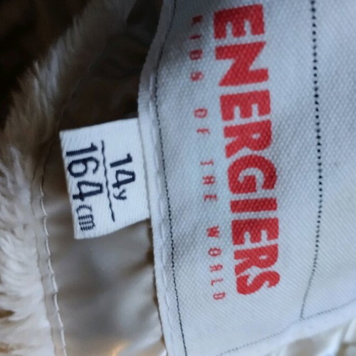 Energiers kids jacket used, silver, for 14-year-old girl