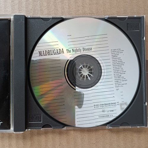 Madrugada The Nightly Disease CD like new, rock