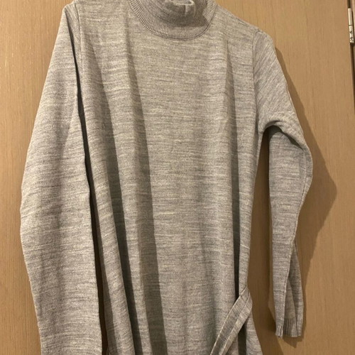 Hemithea Adela knit maxi dress like new, gray, size S
