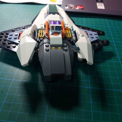 Lego spaceship like new with instructions