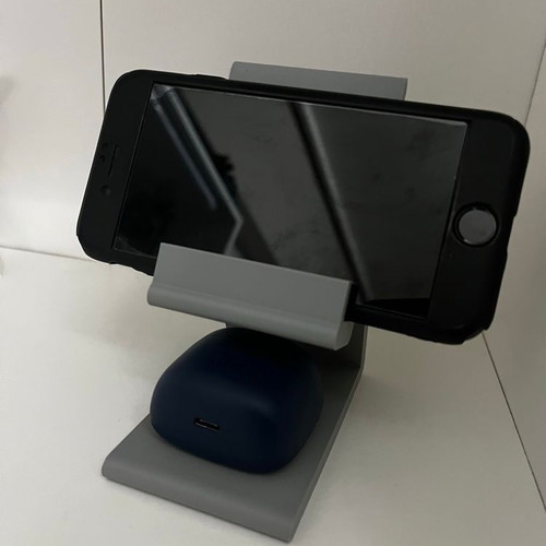 Minimalist Smart Stand phone and headset holder new, lightweight and sturdy