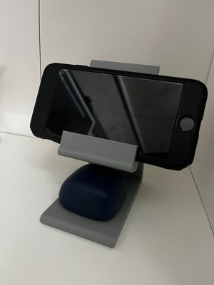 Minimalist Smart Stand phone and headset holder new, lightweight and sturdy