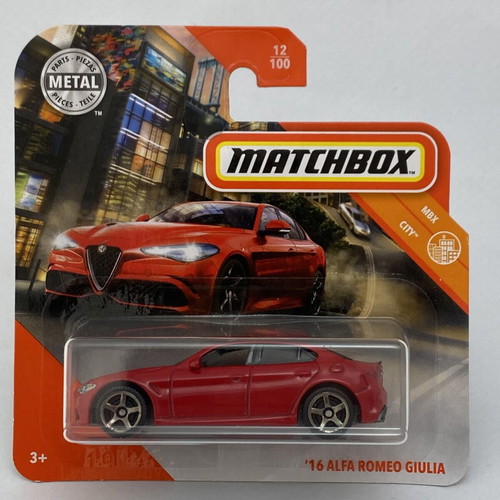 Alfa Romeo Giulia Matchbox Mainline collectible toy car scale 1:64 new