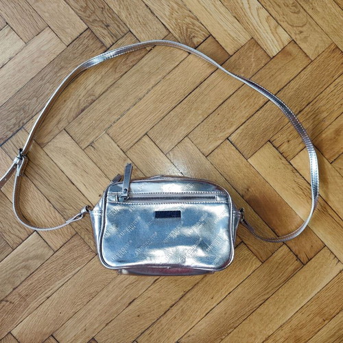Superdry small shoulder bag used, gold color