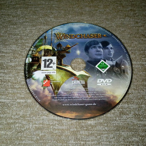 Windchaser PC DVD Game like new, rare Strategy RPG