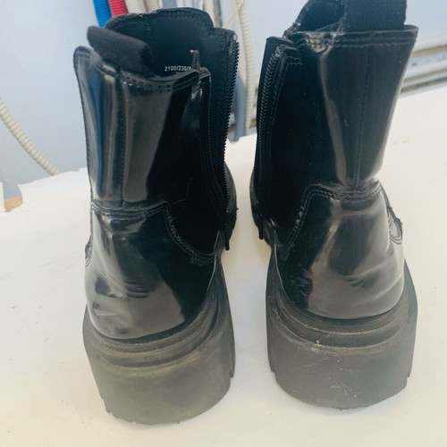 Zara women's boots used, black, size 37