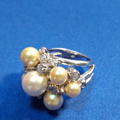 Silver ring with 925 stamp new