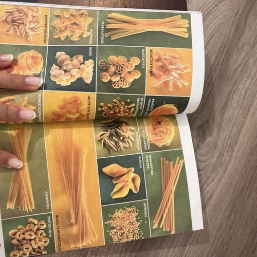 Pasta Cookbook like new, Greek recipes with calorie info