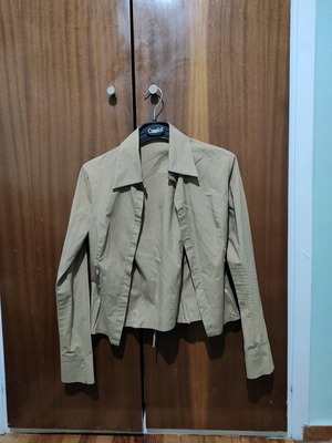 Brown shirt used, size small with cords