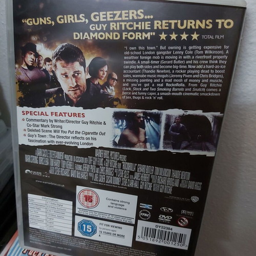 Rock Rolla DVD like new, action adventure crime
