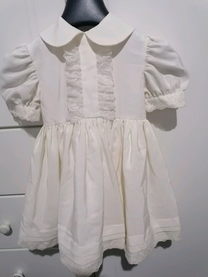 Children's baptism dress like new, 2-3 years, ivory color