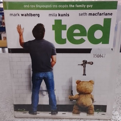 Ted Blu-Ray like new with Greek subtitles