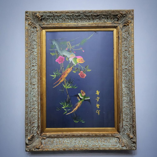 Traditional Chinese Handmade Silk Embroidery used